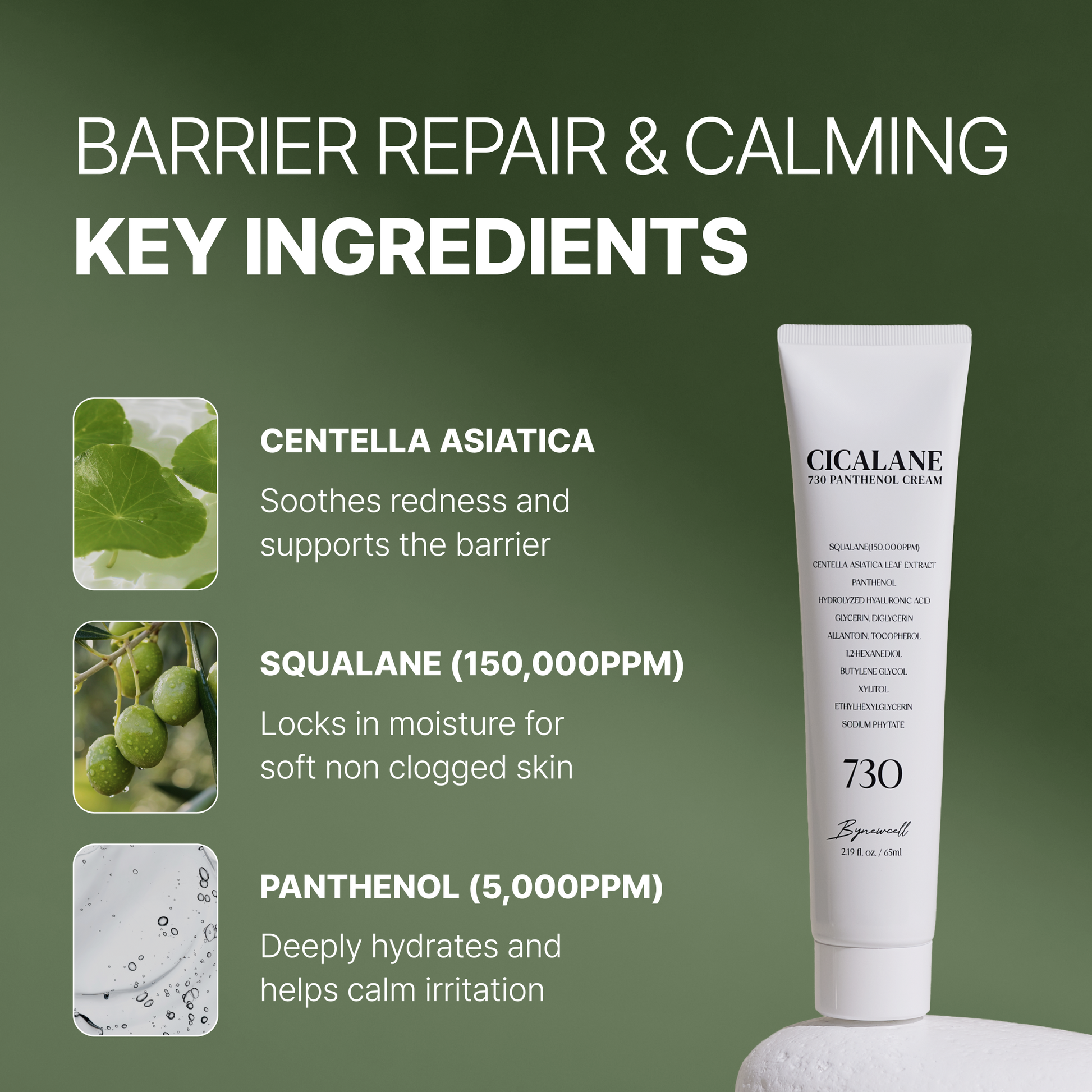 Cicalane 730 Panthenol Cream